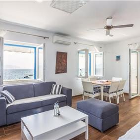 4 Bedroom Seafront Villa with Terrace and Balcony on the Makarska Riviera, Sleeps 8